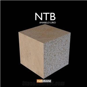 NTB Amarelo Lirio Limestone Tiles, Yellow Lirio Limestone