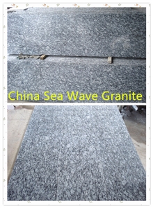 China White Wave Granite Slab/Tile Wall Floor Covering