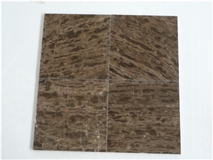 Coffee Brown Marble Slab/Tile Interior Decoration/Wash Basin