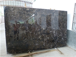 Dark Emperador Marble Slab Wall Floor Tile