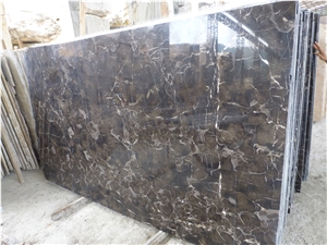 Dark Emperador Marble Slab Wall Floor Tile