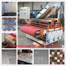 Automatic Continuous Marble Ceramic Tiles Mosaic Cutting Machine