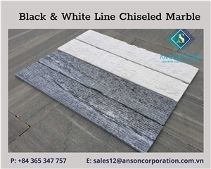 Big Sale Big Deal For Black & White Line Chiseled Surface