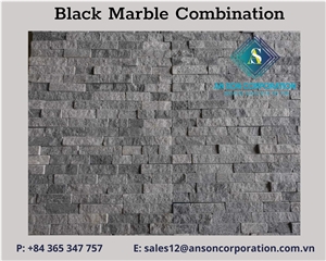Big Sale Big Promotion Black Marble Combination For Wall