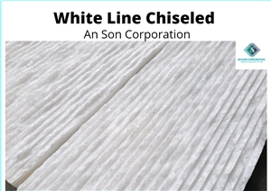 Hot Product White Line Chiseled Wall Panel