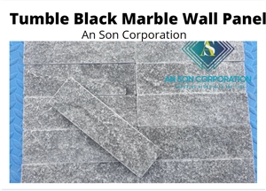 Hot Promotion Black Tumble Wall Panel
