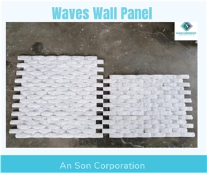 Hot Promotion In December Waves Wall Paneling
