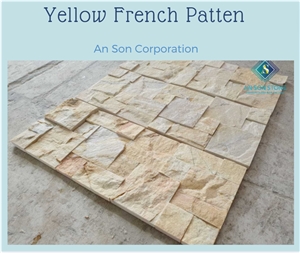 Hot Promotion In December Yellow French Patten