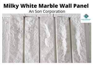 Hot Promotion Milky White Marble Wall Cladding