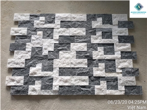 Multicolor Black & White Marble For Wall Cladding