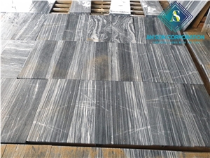 Tiger Vein Black Marble For Flooring & Wall