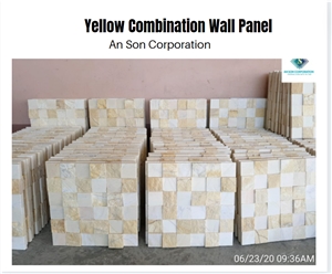 Yellow Combination Wall Panel For Cladding 