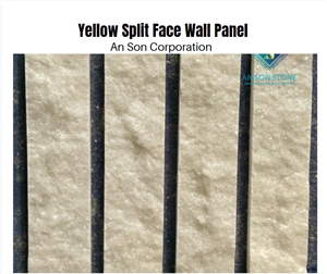 Yellow Split Up Face Wall Panel From ASC