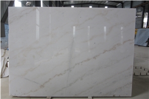 Polished Guangxi White Marble Big Slabs 1.8Cm Thick For Cut