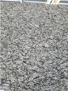 Spray White, Seawave White Granite Polished Big Slab Cut