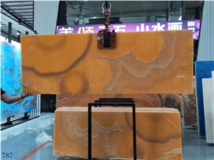 Orange Onyx Bojnord Nuvolato Extra In China Stone Market