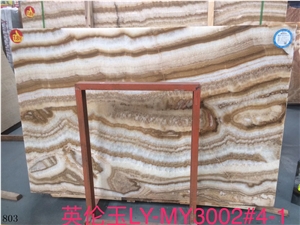 Pakistan English Jade British Onyx Red Wooden Slab Wall Tile