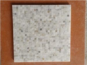 Natural Marble Mosaic Tile Flower Pattern Landry Floor Cover