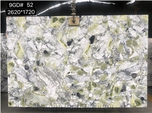 Cold Green Jade Marble,Chinese Iced Jade Marble Slabs&Tiles