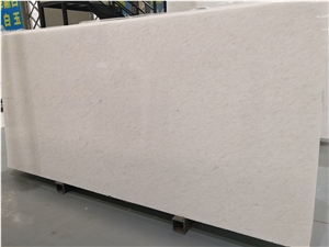 Polished Absolute Opal White Marble Slab