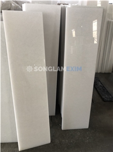 Vietnam White Marble Polished Steps - Third Quality