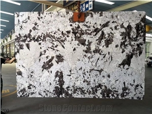 Brazil Snow Mountain Silver Fox Granite Slabs&Tile