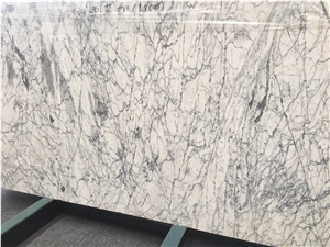 Italian Arabescato Marble Big Slabs, White Marble Slabs