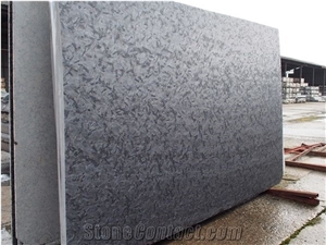 Matrix Granite Black Leather Slabs For Countertop Project