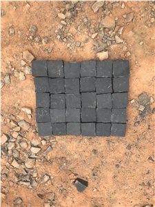 Zhangpu Black Cobbles, Cubes, Black Basalt Cubes