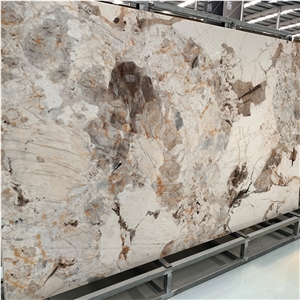 Good Price Artificial Beige Sintered Stone Slabs For Wall