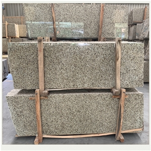 New G682 Rusty Yellow Granite For Exterior Wall Cladding