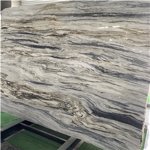 Silk Impression Marble Slabs For Villa And Hotel