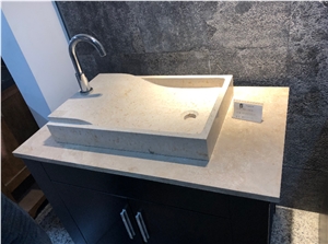 Prefabricated Natural Stone Bathroom Sinks
