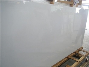 Nano Glass White Slabs For Indoor Wall Covering, Decoration