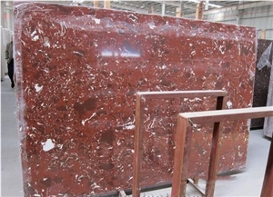 Red Artificial Stone Slab,China Red Quartzmanmade Marble