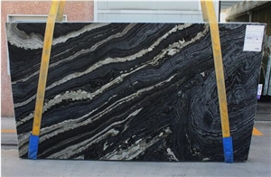 Brownish Wood Marble Slabs&Tiles, China Black Marble