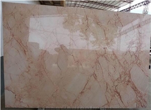 China Flower Beige Marble Tiles & Slabs