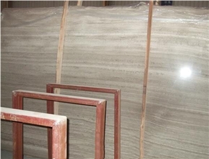 Chinese Grey Wooden Grain Marble,Wooden Grey Marble Slabs