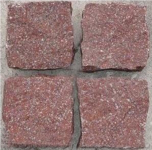 G666 Shouning Red Porphyry Flooring Paving  Granite Tiles