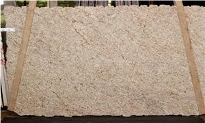 Giallo Ornamental Granite  Slab, Yellow Brazil Granite  Slab