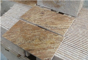 Madura Gold Granite Flooring Tiles, Yellow Granite Slabs