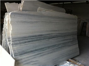 Marmara White Marble Slabs, White Vein Stone