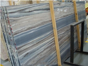 Multi-Color Blue Marble  Slabs Polished Marble For Floor