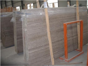 New Coffee Wood, Royal Wood Grain China Brown Marble Slabs