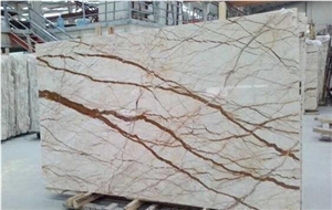 New Sofitel Gold Beige Marble Slab & Tile