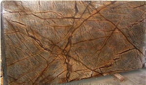 Rain Forest Brown Marble Slabs And  Brown Marble Slabs India