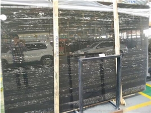 Silver Dragon Marble Slabs & Tiles, China Black Marble