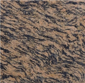 Tiger Skin Granite Slabs & Tiles, India Brown Granite