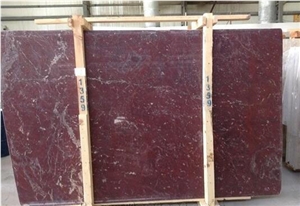Turkey Ruby Red (Red Marble) Slabs