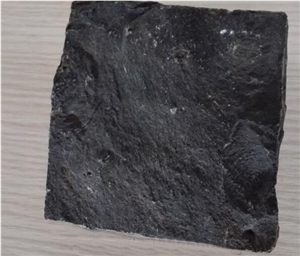 Zhangpu Black Basalt Cube Stone Natural Split